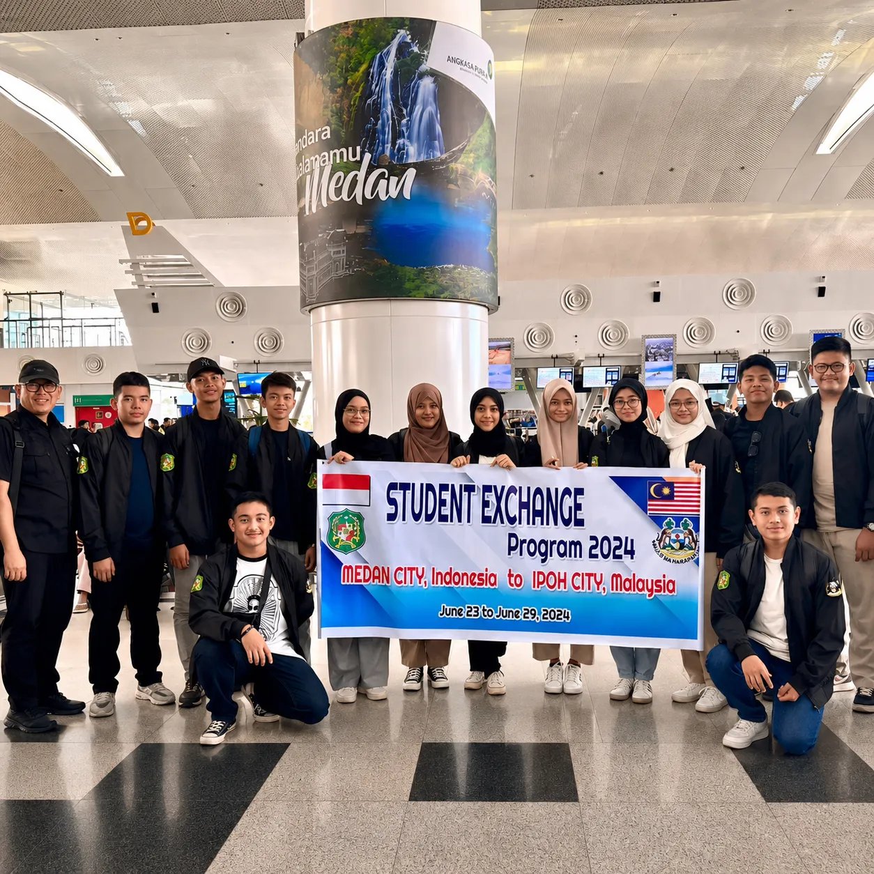 Kunjungan Pelajar SMA Harapan 3 Medan Ke Korea