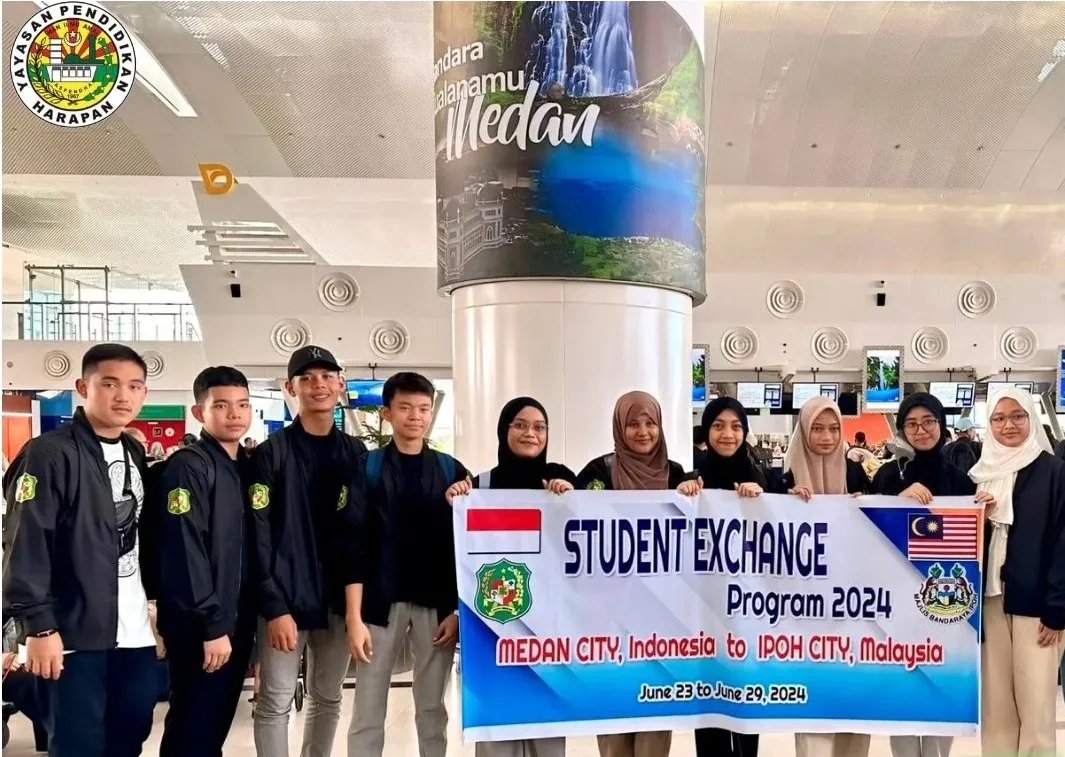 Kunjungan Pelajar SMA Harapan 3 Medan Ke Korea